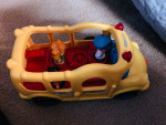Little People Bus and Fire Truck