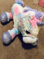 Stuffed Rainbow Unicorn