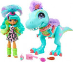 Cave Club Rockelle Doll & Tyrasaurus Dinosaur
