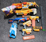 Nerf Guns AND Large Duplo Blocks
