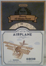 Robotime Rolife Series Classical 3D Wooden Puzzle Airplane TG301