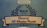 Robotime Rolife Series Classical 3D Wooden Puzzle Airplane TG301