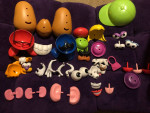 Hasbro Giant Mr. Potato Head Storage Container With Family Pets
