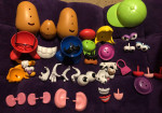 Hasbro Giant Mr. Potato Head Storage Container With Family Pets