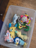 Collection of Pokémon Plushie