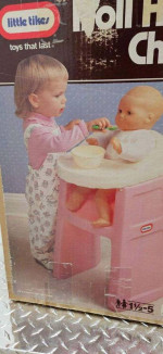 LITTLE TIKES DOLL HIGH CHAIR