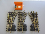 LGB REMOTE CONTROL SWITCH TRACKS-3ea. w/CONTROL-BEAUTIFUL!