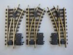 LGB REMOTE CONTROL SWITCH TRACKS-3ea. w/CONTROL-BEAUTIFUL!