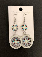 Boho/Bohemian Vintage Dangle Earrings With Retro Design NEW