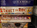 Assorted board games, mostly new