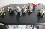 1980's DINO BOTS TRANSFORMERS LOT