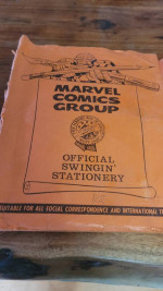 1965 marvel comics group official swingin' stationary