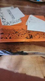 1965 marvel comics group official swingin' stationary