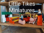 RARE 1990's NOSTALGIC LITTLE TIKES DOLLHOUSE FIGURES (11-pc)