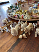 Huge vintage doll house lot