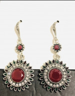 NEW Boho Sunflower Dangle Rhinestone Drop Earrings
