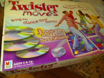 "TWISTER" Moves Dance Game Milton Bradley "Bring the Dance Floor Home"