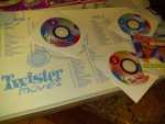 "TWISTER" Moves Dance Game Milton Bradley "Bring the Dance Floor Home"
