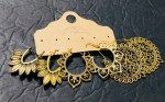NEW Three Pair Boho Dangle/Drop Earrings