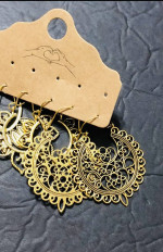 NEW Three Pair Boho Dangle/Drop Earrings