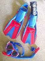 SNORKEL Set Dive 🐠 FINS / MASK / SNORKEL Body Glove