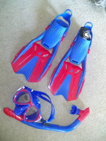 SNORKEL Set Dive 🐠 FINS / MASK / SNORKEL Body Glove