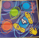 *set of Four (4) 🎵 'TWISTER' DANCE MOVES MATS