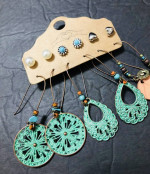 NEW Six Pair Boho Dangle/Drop Earrings