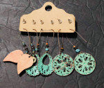NEW Six Pair Boho Dangle/Drop Earrings