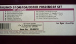 MTH O DENVER RIO GRANDE 2 CAR 70' BAGGAGE/PASSENGER COACH SET