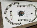 Lionel track oval with transformer
