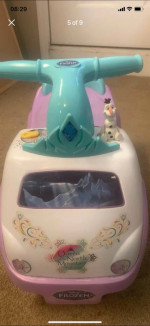 Toddler FROZEN foot-to-floor quad