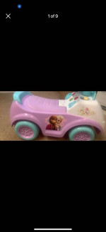 Toddler FROZEN foot-to-floor quad