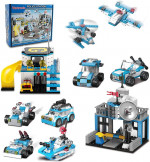 City Police Station Building Set 807 Pieces Age 6+ NEW