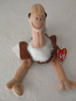 'STRETCH' TY Beanie Babies - OSTRICH 1997