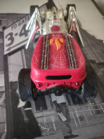 Hot Wheels Street Creeper 8"Hot Rod Lights Up, Moves and Makes Sounds