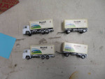 Two trucks and trailers