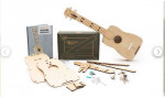 Eureka Crate : 3 Engineering Boxes STEM Educational Wooden Ukulele