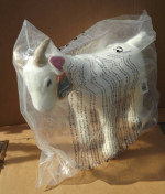 Lifelike plush stuffed goat [NEW]