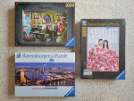 14 New Sealed Ravensburger Puzzles 1,000 pc (4 Pictures) - 20 each