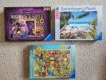 10 Ravensburger Puzzles (3 Pictures) - 13 each - Complete