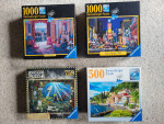 10 Ravensburger Puzzles (3 Pictures) - 13 each - Complete