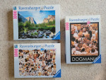 10 Ravensburger Puzzles (3 Pictures) - 13 each - Complete