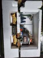 Huge Train Lot 10 Trains plus track - BRIGHT MODEL 380 HOLIDAY EXPRESS ANIMATED