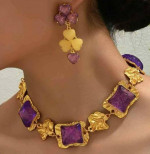 Necklace/earrings set  $20