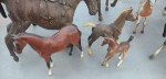 Breyer with 3 Leather Horses 11 Horses Total