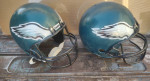 2- Franklin Philadelphia Eagles, Packers , Falcons Football Helmets
