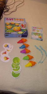 Five Little Fish Preschool Board Game by Ravensburger