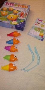 Five Little Fish Preschool Board Game by Ravensburger
