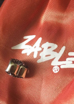 Zable Solid Sterling Silver 925 “Aunt” Bead Charm